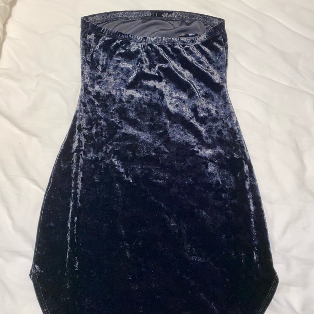 Black Strapless Dress